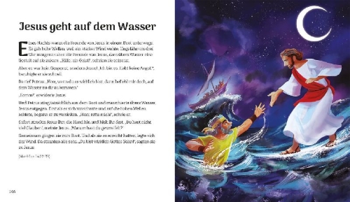 Buchcover und Innenansicht für das Buch: Children's Bible Stories