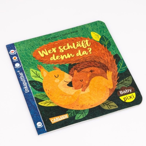 Buchcover und Innenansicht für das Buch: Baby Pixi (unkaputtbar) 172: Wer schläft denn da?