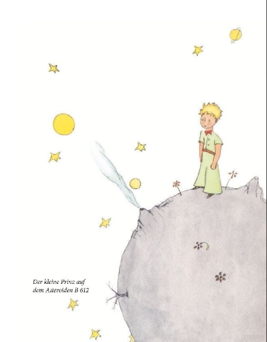 Buchcover und Innenansicht für das Buch: LE PETIT PRINCE