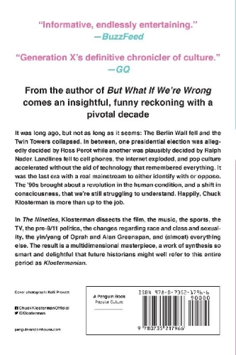 Buchcover und Innenansicht für das Buch: The Nineties