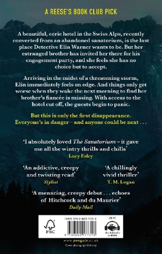Buchcover und Innenansicht für das Buch: The Sanatorium