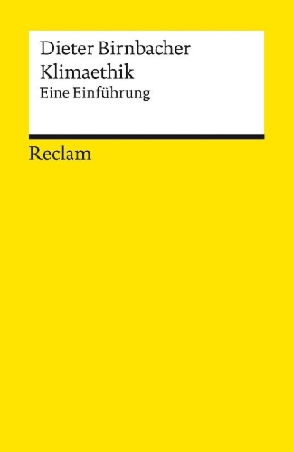 Buchcover und Innenansicht für das Buch: Klimaethik