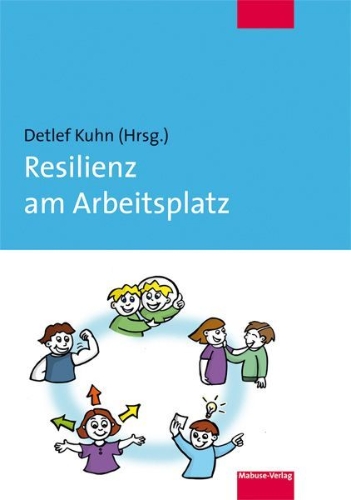 Buchcover und Innenansicht für das Buch: Resilienz am Arbeitsplatz