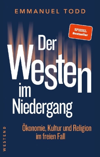 Buchcover und Innenansicht für das Buch: Der Westen im Niedergang