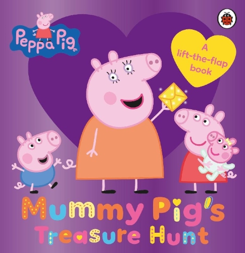 Buchcover und Innenansicht für das Buch: Peppa Pig: Mummy Pig's Treasure Hunt
