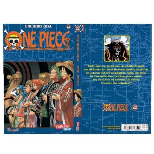 Buchcover und Innenansicht für das Buch: One Piece