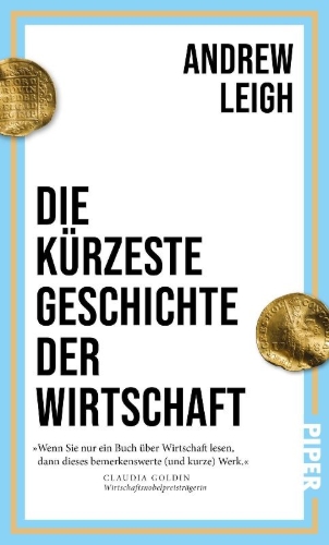 Buchcover und Innenansicht für das Buch: The shortest History of Economics