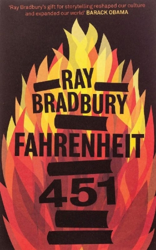 Buchcover und Innenansicht für das Buch: Fahrenheit 451