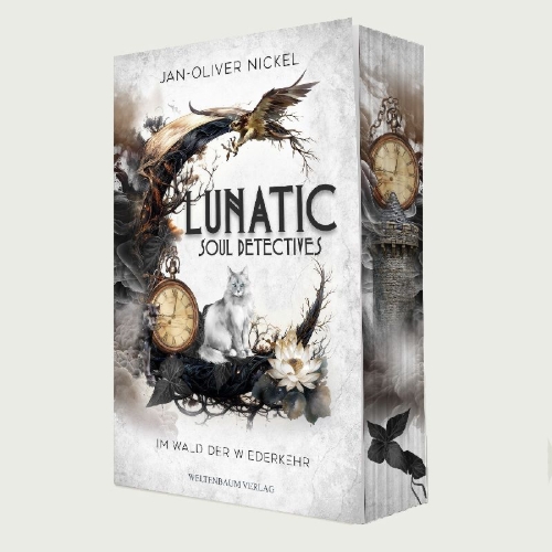 Buchcover und Innenansicht für das Buch: Lunatic - Soul Detectives