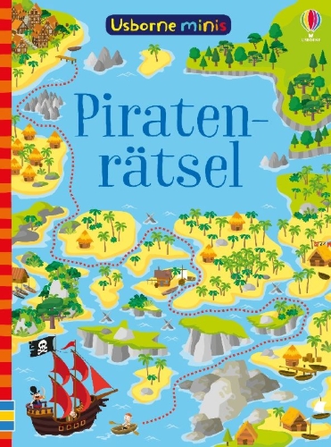 Buchcover und Innenansicht für das Buch: Usborne Minis: Piratenrätsel