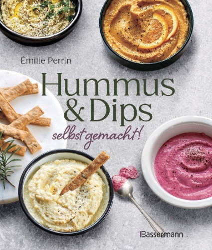 Buchcover und Innenansicht für das Buch: Houmous & Dips