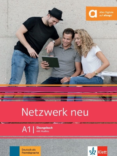 Buchcover und Innenansicht für das Buch: Netzwerk neu A1. Übungsbuch mit Audios