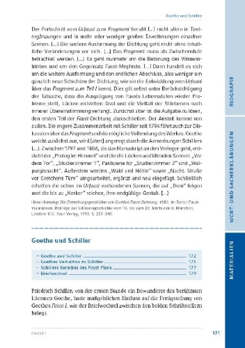 Buchcover und Innenansicht für das Buch: Faust I