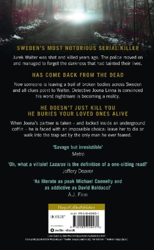 Buchcover und Innenansicht für das Buch: Lazarus