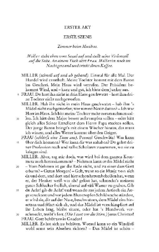 Buchcover und Innenansicht für das Buch: Kabale und Liebe
