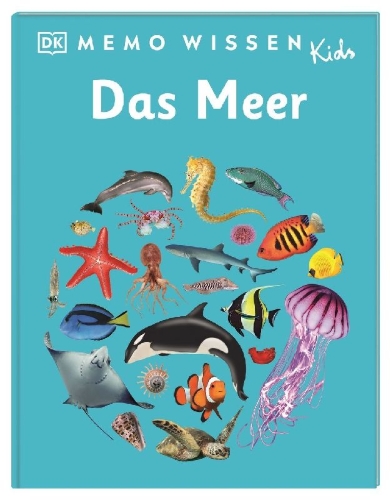 Buchcover und Innenansicht für das Buch: memo Wissen Kids. Das Meer