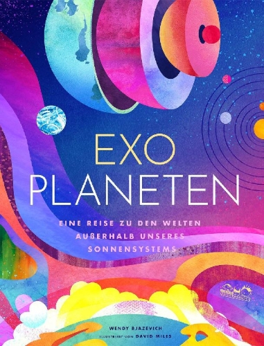 Buchcover und Innenansicht für das Buch: Exoplaneten