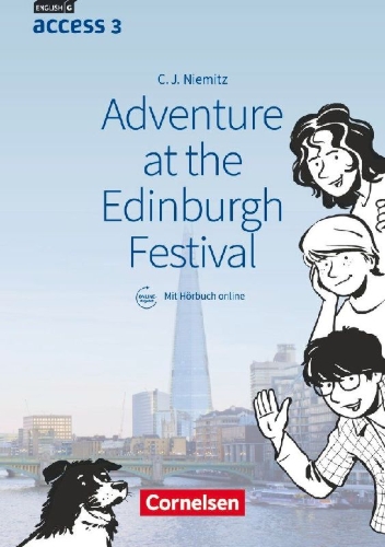 Buchcover und Innenansicht für das Buch: English G Access Band 3: 7. Schuljahr - Adventure at the Edinburgh Festival
