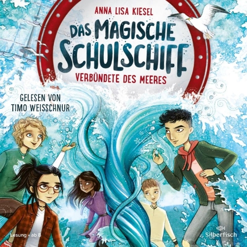 Buchcover und Innenansicht für das Buch: Das magische Schulschiff 1: Verbündete des Meeres