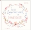 Buchcover und Innenansicht für das Buch: Kleiner Segenswunsch zur Diamanthochzeit