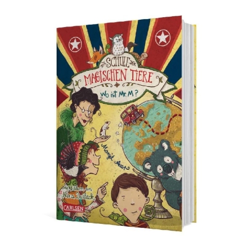 Buchcover und Innenansicht für das Buch: Die Schule der magischen Tiere 07: Wo ist Mr. M?