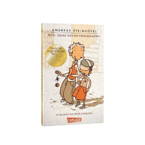 Buchcover und Innenansicht für das Buch: Rico, Oskar und die Tieferschatten (Rico und Oskar 1)