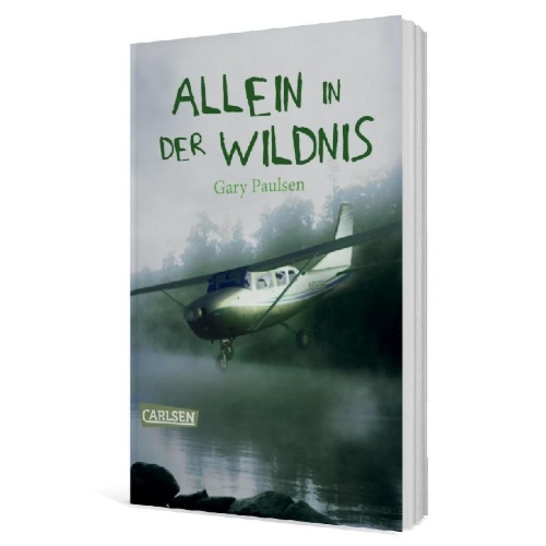 Buchcover und Innenansicht für das Buch: Allein in der Wildnis