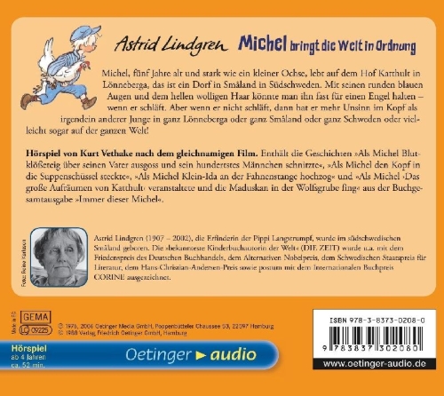 Buchcover und Innenansicht für das Buch: Än lever Emil i Lönneberga