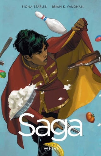 Buchcover und Innenansicht für das Buch: Saga Volume 12