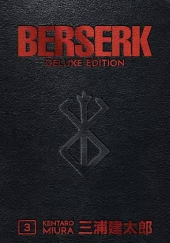 Buchcover und Innenansicht für das Buch: Berserk Deluxe Volume 3