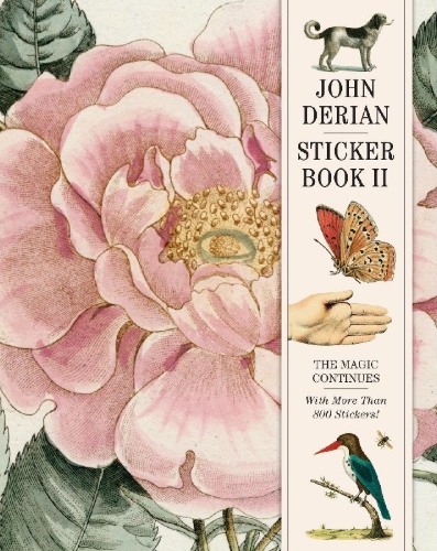 Buchcover und Innenansicht für das Buch: John Derian Sticker Book II