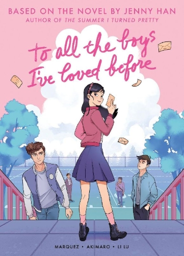 Buchcover und Innenansicht für das Buch: To All the Boys I've Loved Before (Graphic Novel Edition)