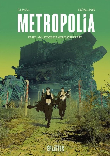 Buchcover und Innenansicht für das Buch: Metropolia 2