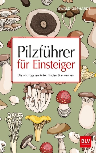 Buchcover und Innenansicht für das Buch: Pilzführer für Einsteiger