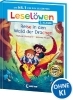Buchcover und Innenansicht für das Buch: Leselöwen 2. Klasse - Reise in den Wald der Drachen