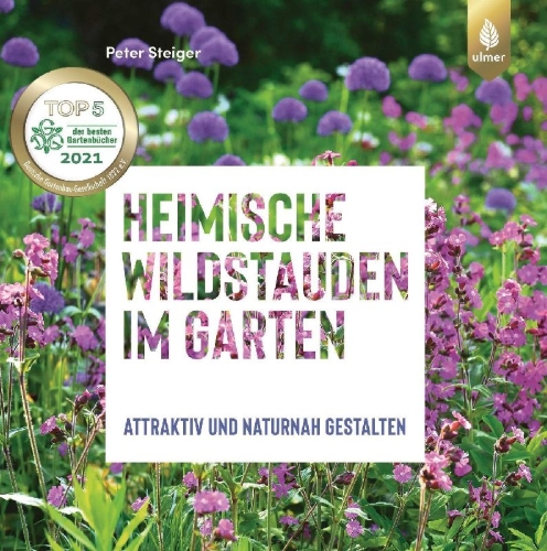 Buchcover und Innenansicht für das Buch: Heimische Wildstauden im Garten