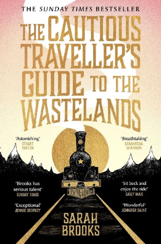 Buchcover und Innenansicht für das Buch: The Cautious Traveller's Guide to The Wastelands