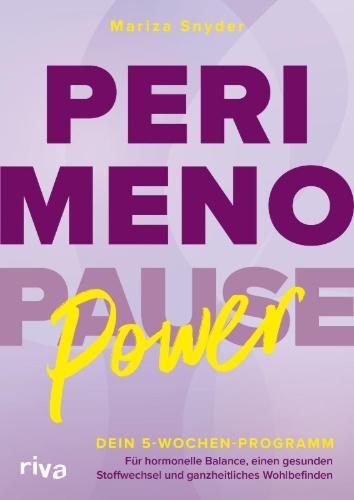 Buchcover und Innenansicht für das Buch: The Perimenopause Revolution