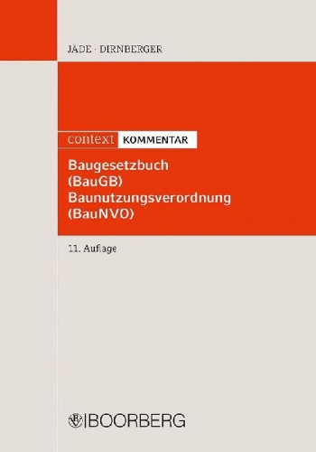 Buchcover und Innenansicht für das Buch: Baugesetzbuch, Baunutzungsverordnung