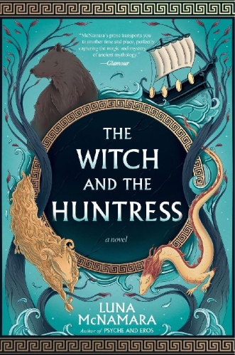 Buchcover und Innenansicht für das Buch: The Witch and the Huntress