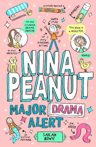 Buchcover und Innenansicht für das Buch: Nina Peanut 4: Major Drama Alert