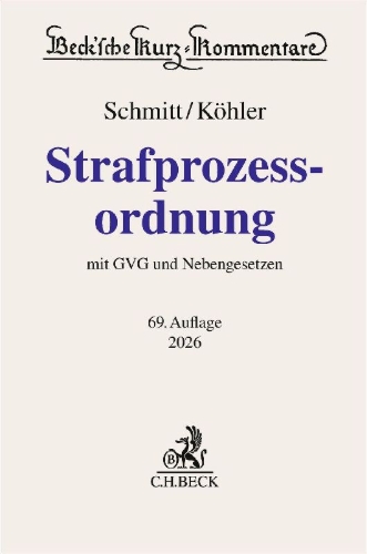 Buchcover und Innenansicht für das Buch: Strafprozessordnung. StPO