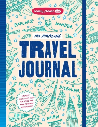 Buchcover und Innenansicht für das Buch: Lonely Planet My Amazing Travel Journal