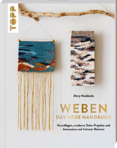 Buchcover und Innenansicht für das Buch: Weben - Das neue Handbuch