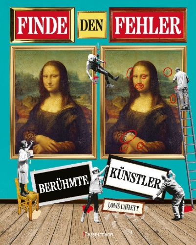 Buchcover und Innenansicht für das Buch: Spot the Difference - Great Artists