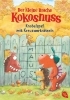 Buchcover und Innenansicht für das Buch: Der kleine Drache Kokosnuss - Knobelspaß mit Kreuzworträtseln