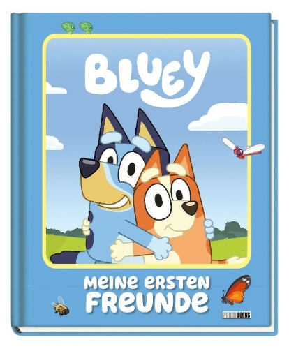 Buchcover und Innenansicht für das Buch: Bluey: Meine ersten Freunde