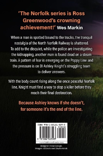 Buchcover und Innenansicht für das Buch: Death on the Norfolk Express