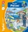 Buchcover und Innenansicht für das Buch: tiptoi® Wieso? Weshalb? Warum? - Bei der Polizei