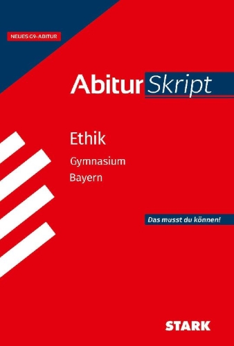 Buchcover und Innenansicht für das Buch: STARK Ethik - AbiturSkript Bayern